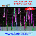 30mm အချင်းရောင်စုံ colorful acrylic dmx tube